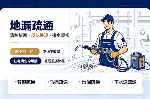 大连地漏疏通