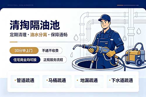 大连清掏隔油池